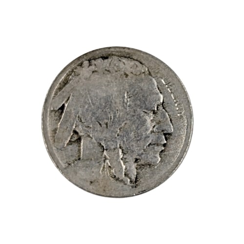 1919-S Buffalo Head Nickel-Key Date: - 