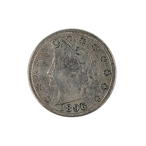 1896 Liberty V Nickel: - 