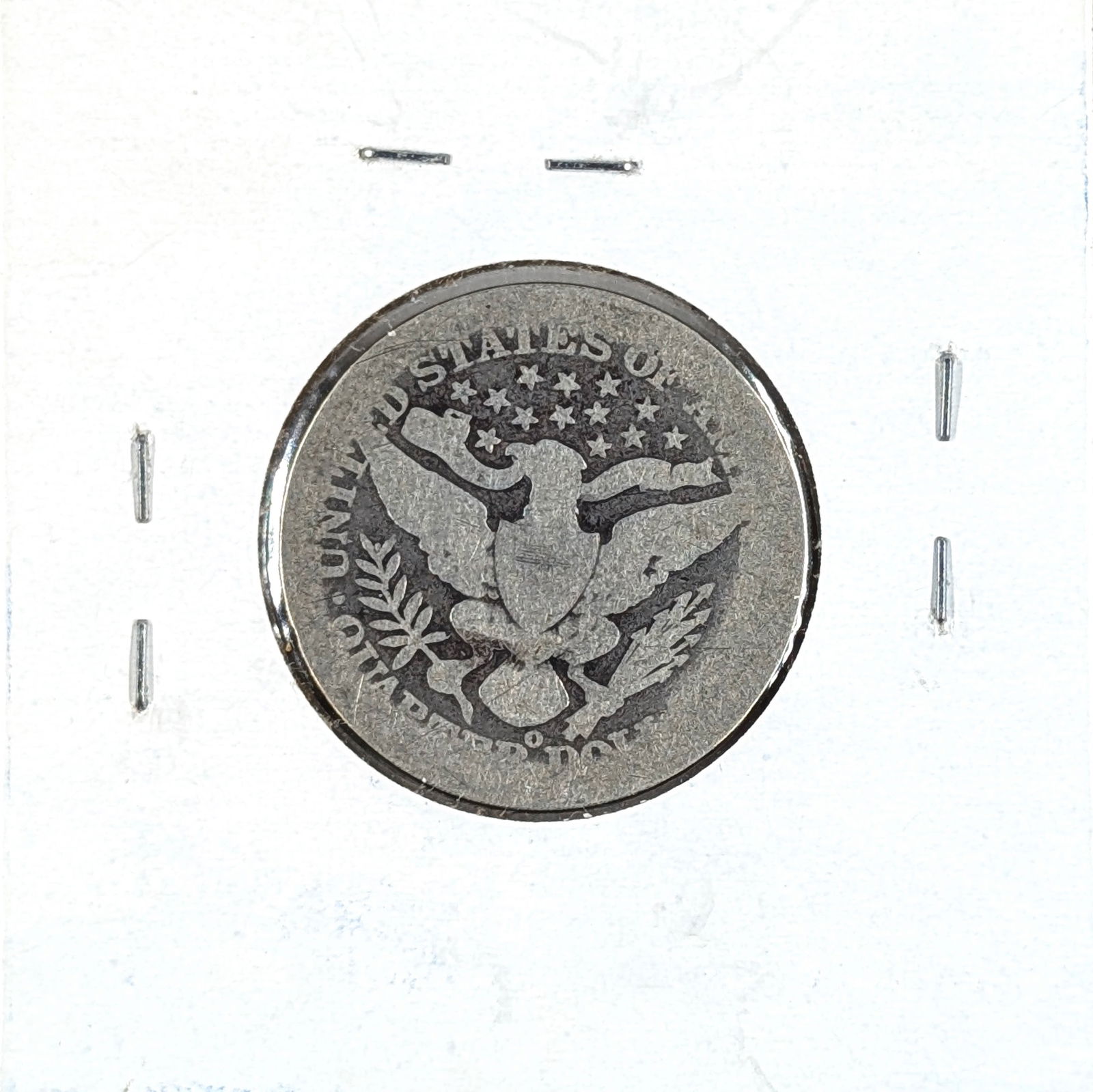 1895-O Silver Barber Quarter - 2