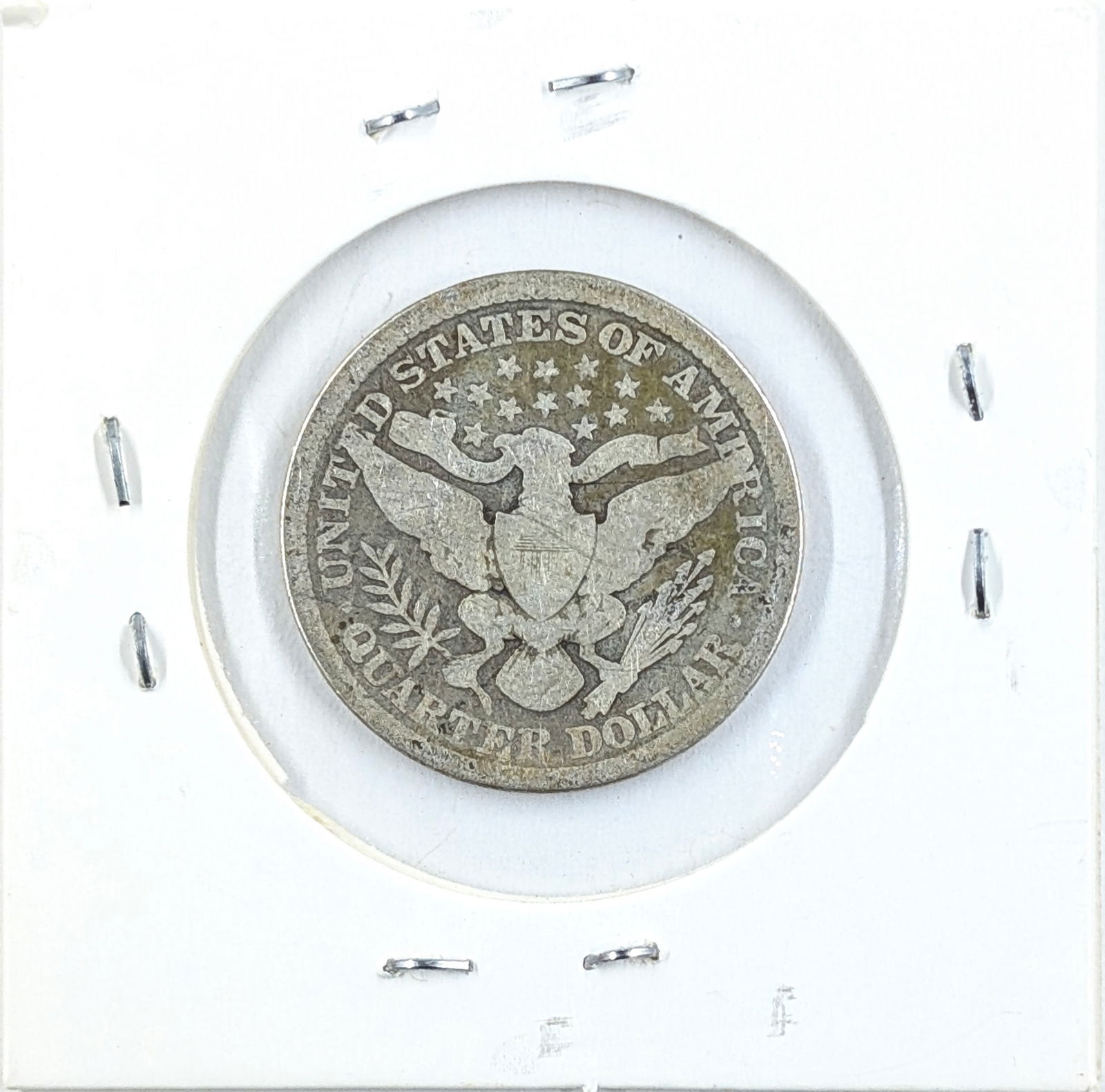 1892 Silver Barber Quarter - 2