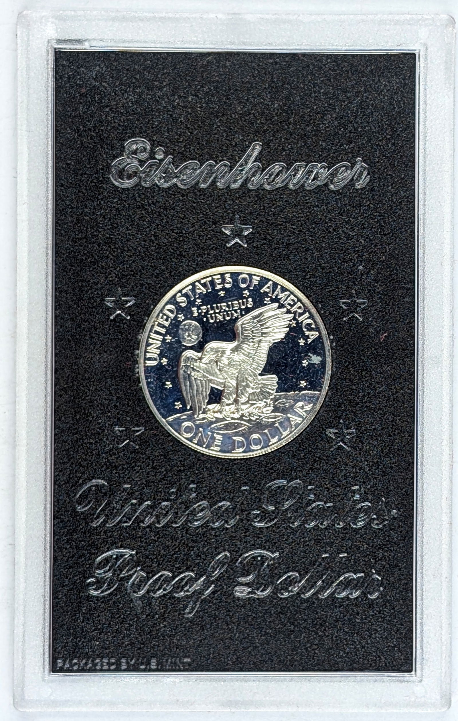 1971-S Eisenhower " Ike" Proof Silver Dollar - 3