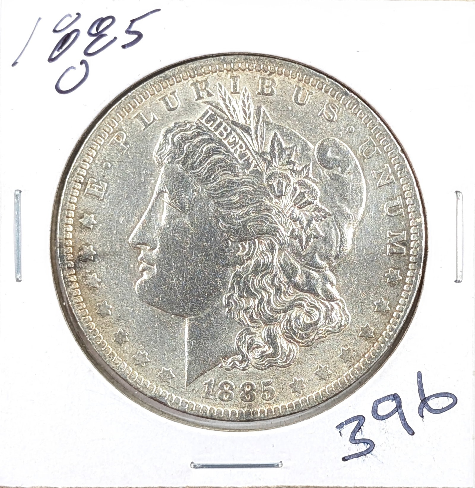 1885-O Morgan Silver Dollar: _ 