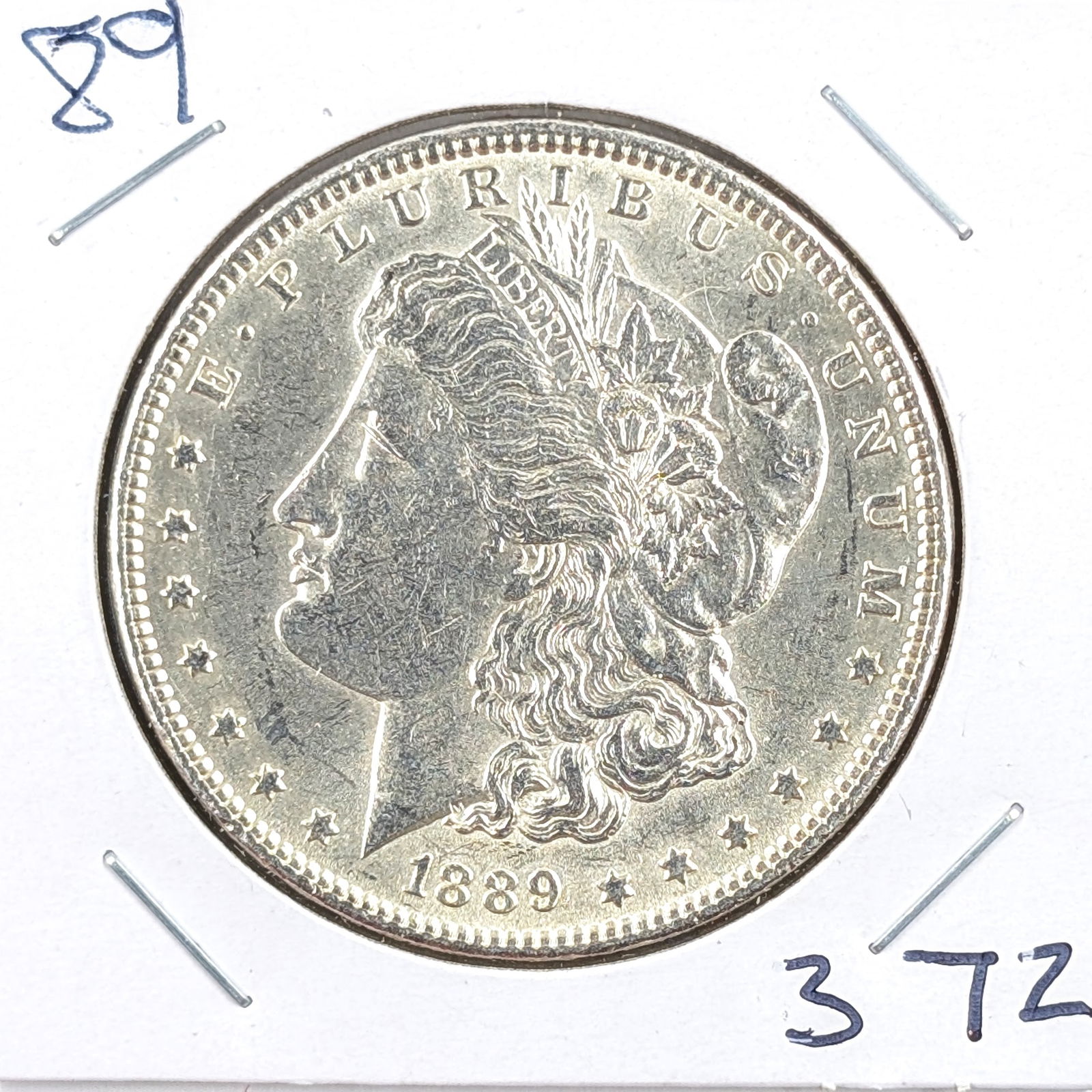 1889 Morgan Silver Dollar: _ 
