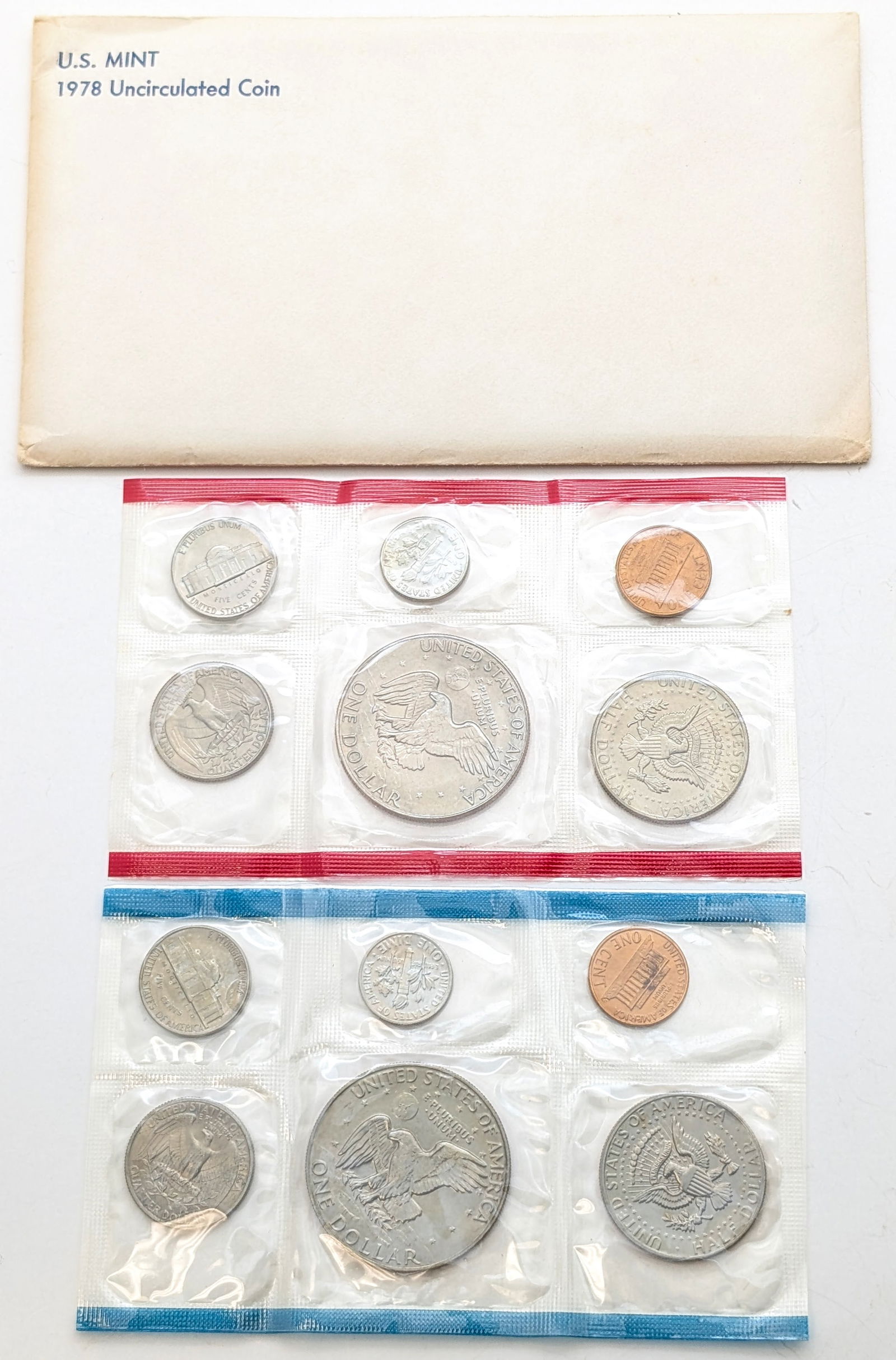 1978 US Mint Uncirculated Coin Set - 2