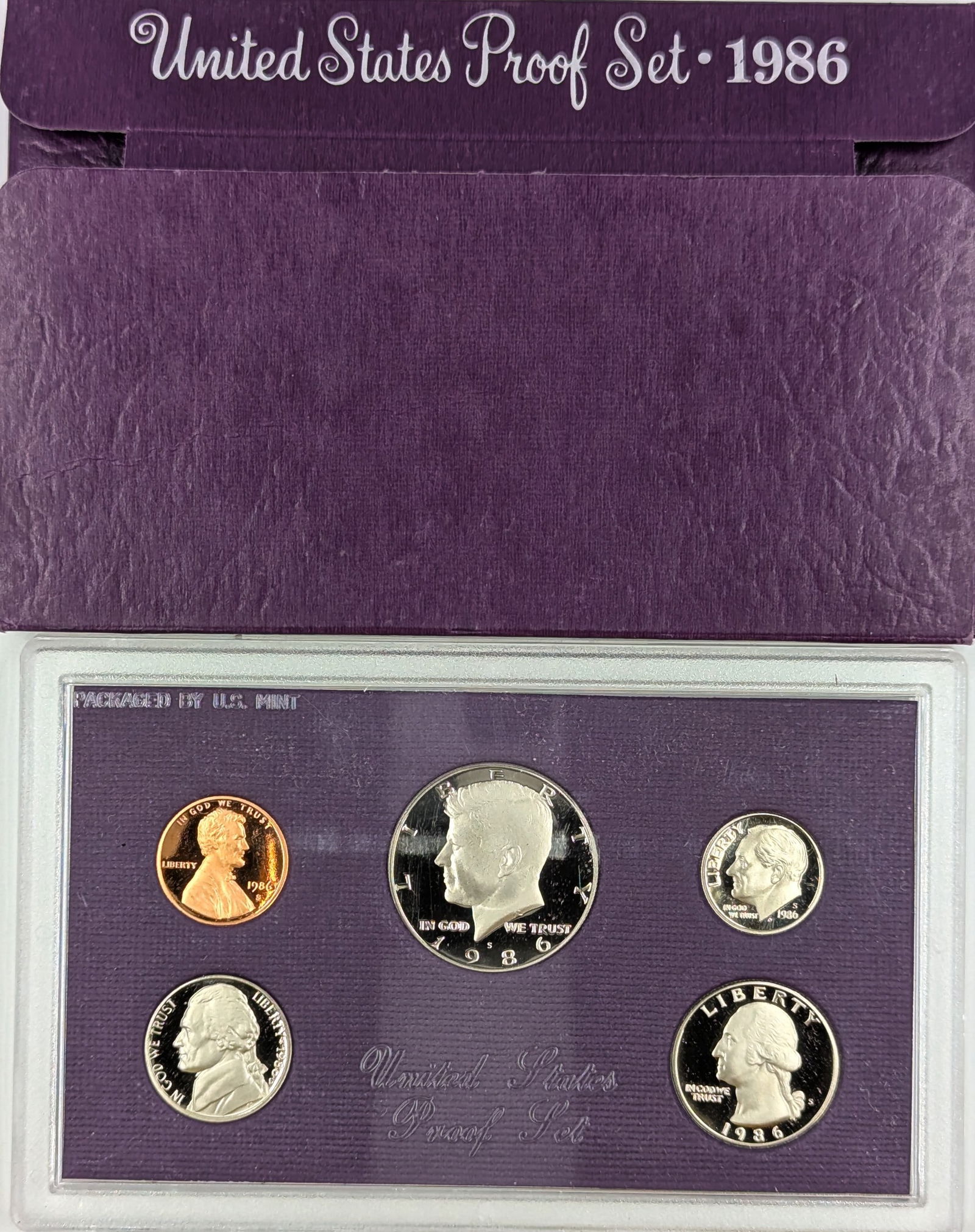 1986 US MInt Proof Set (1 of 2)
