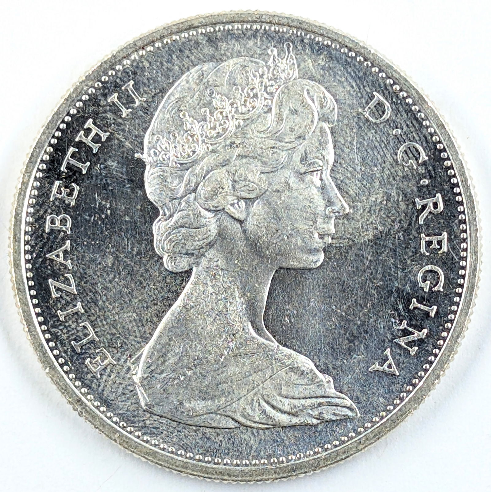 1965 Silver Canadian Dollar- 80% Silver/BU - 2