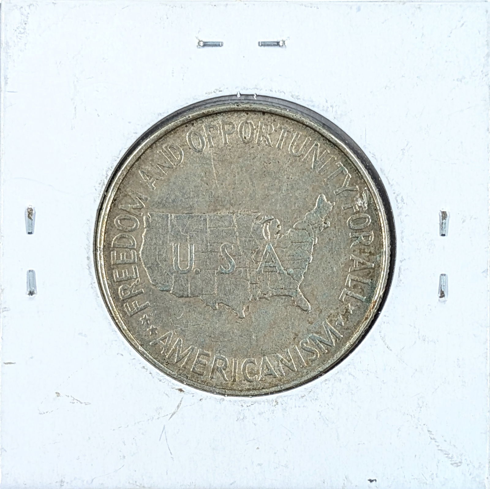 1952 George Washington Carver Commemorative Silver Half Dollar - 2