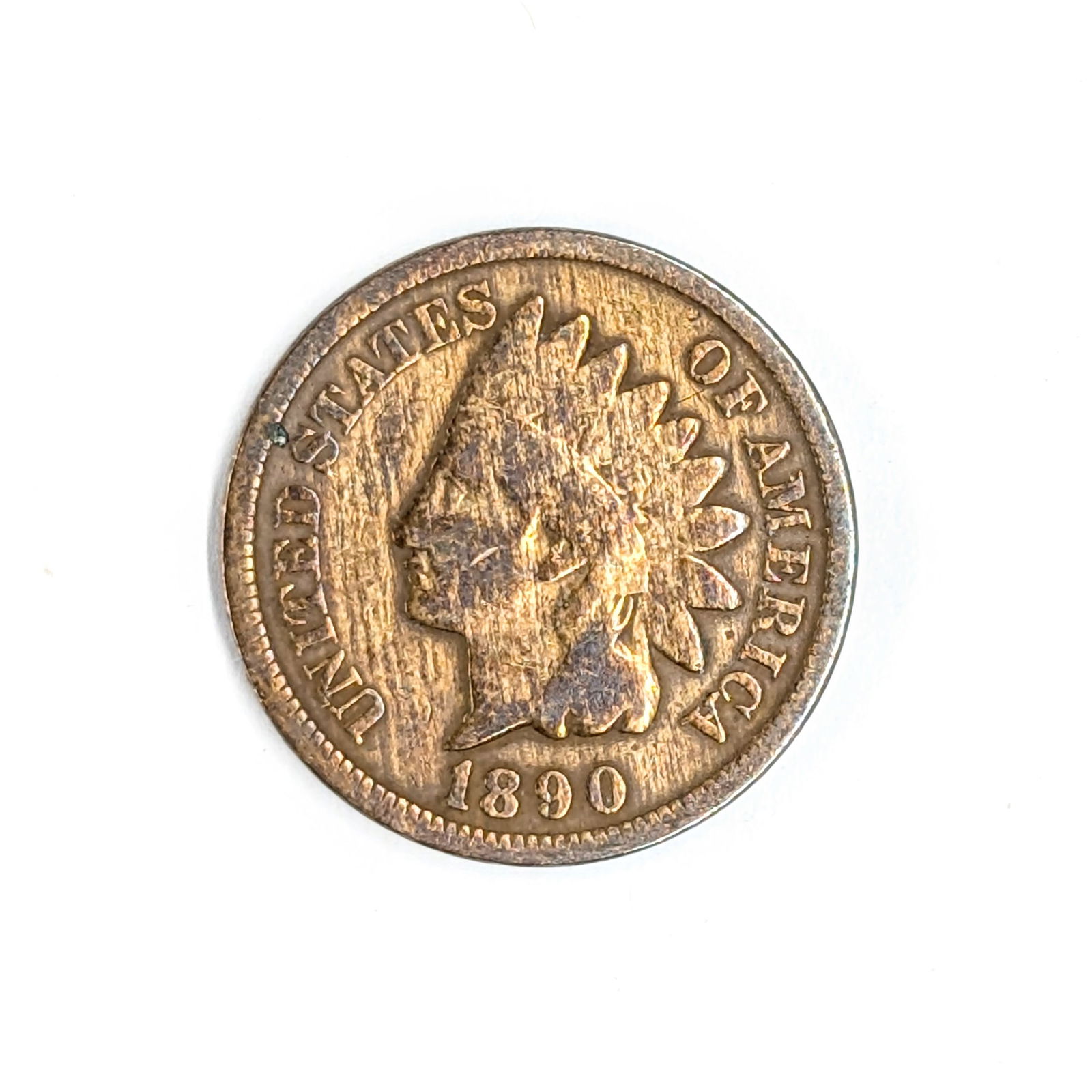 1890 Indian Head Cent: _ 