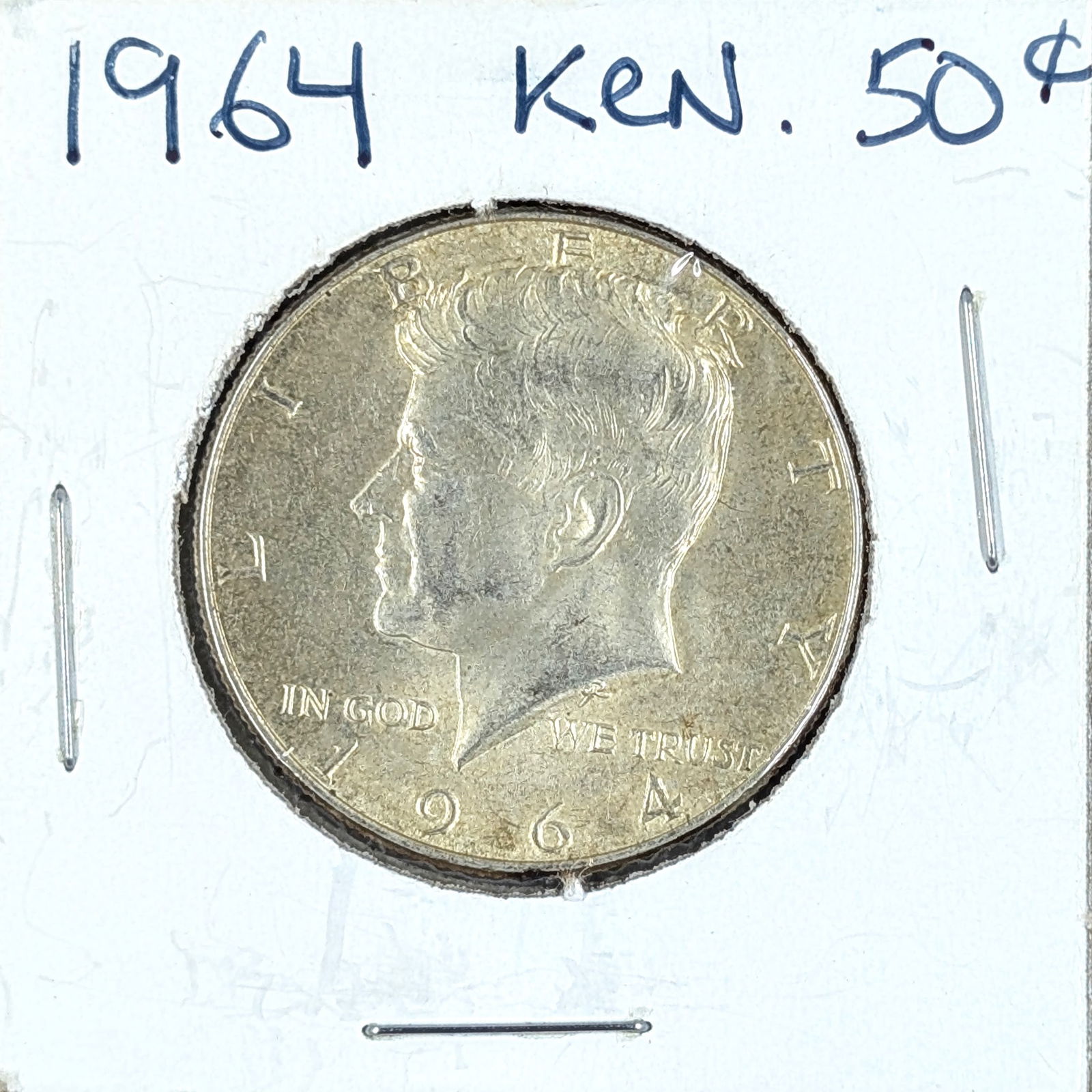 1964 Silver John F Kennedy Half Dollar- Uncirculated: _ 
