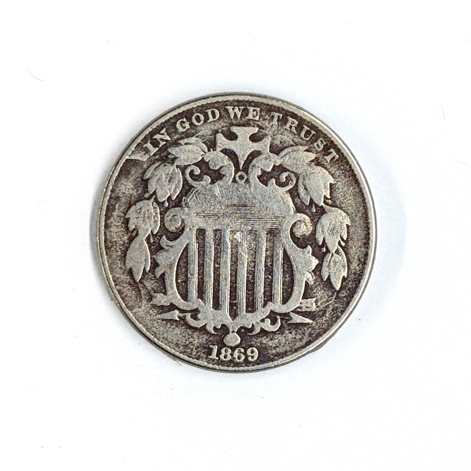 1869 Shield Nickel (1 of 2)