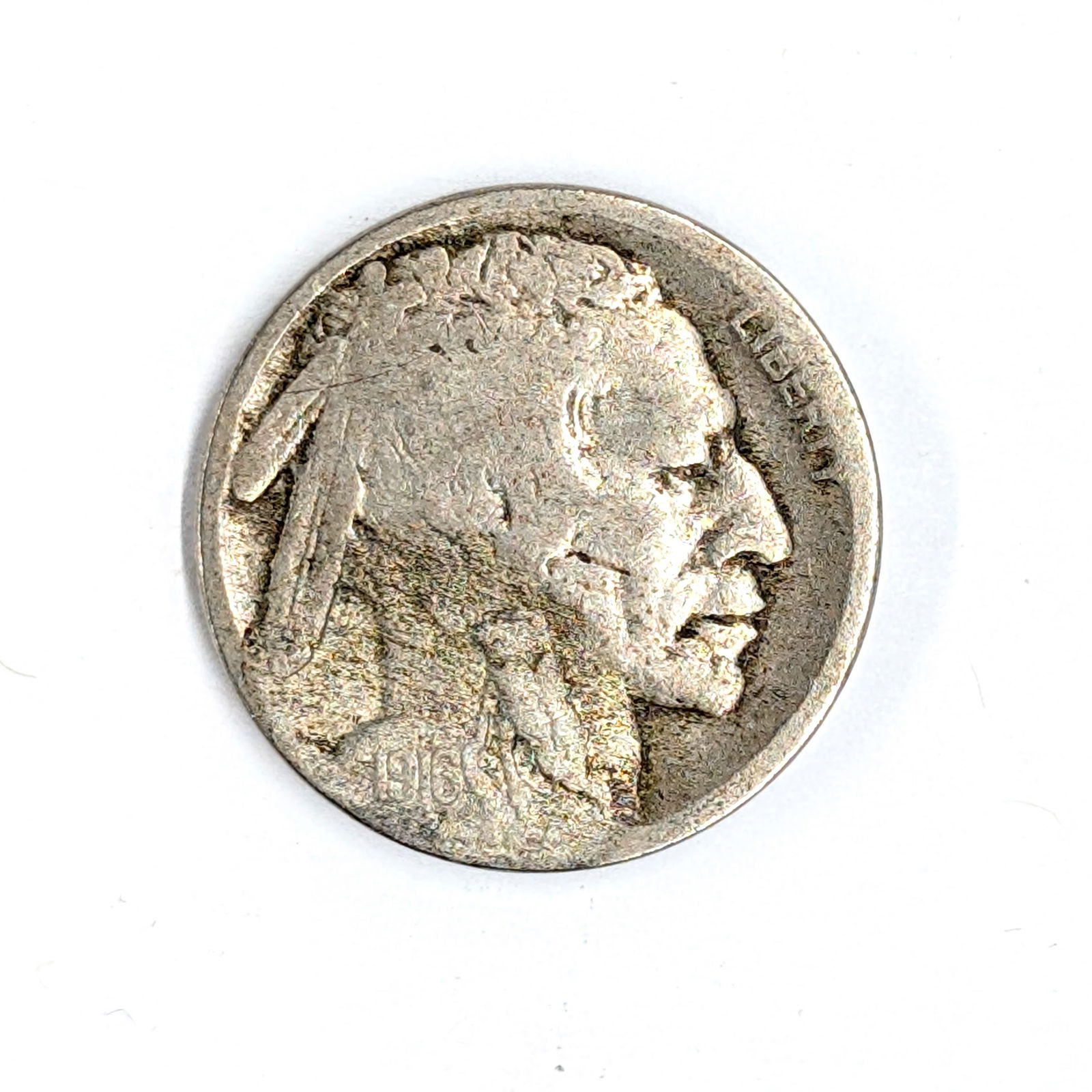 1916-D Buffalo Head Nickel- Key Date: _ 