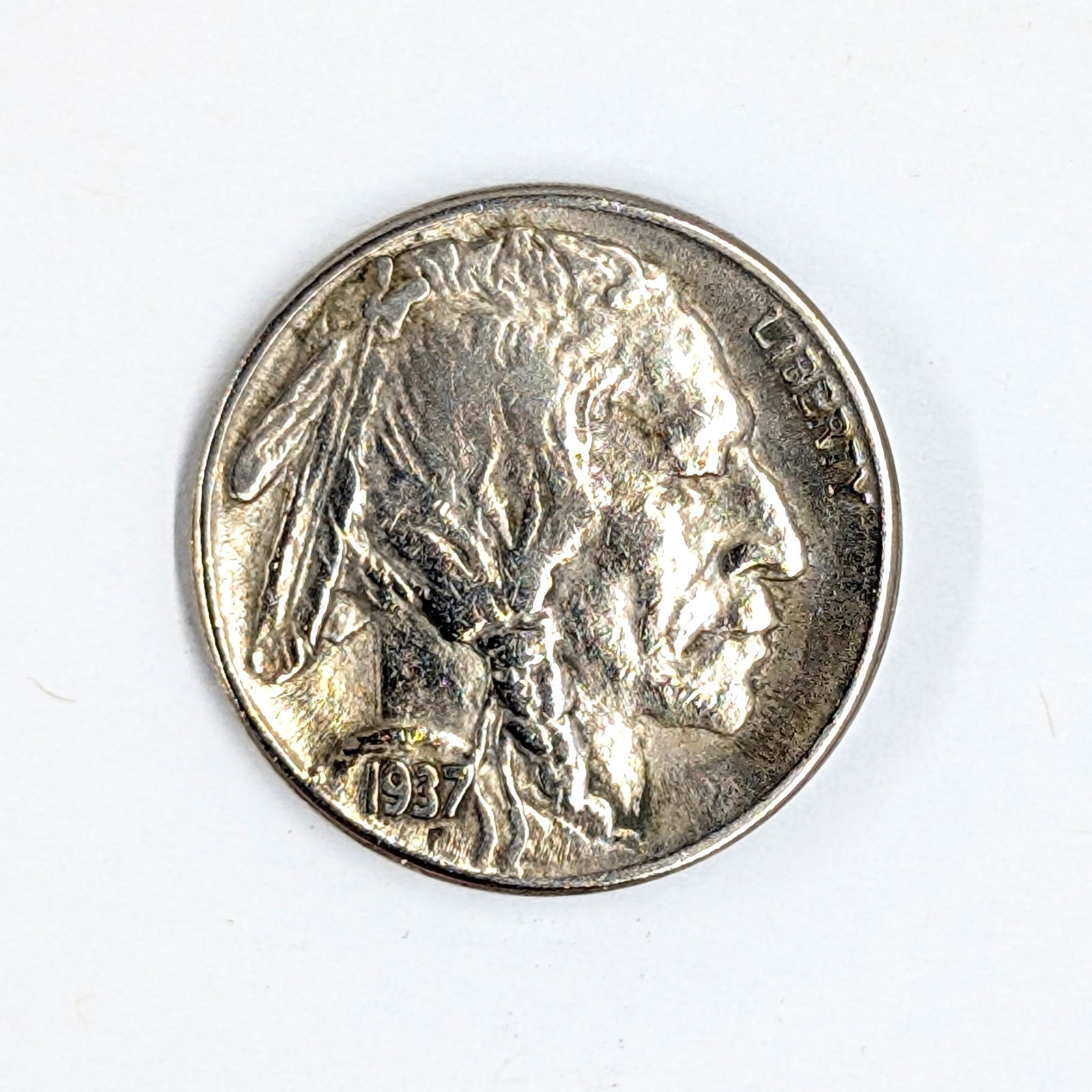 1937-S Buffalo Head Nickel: _ 