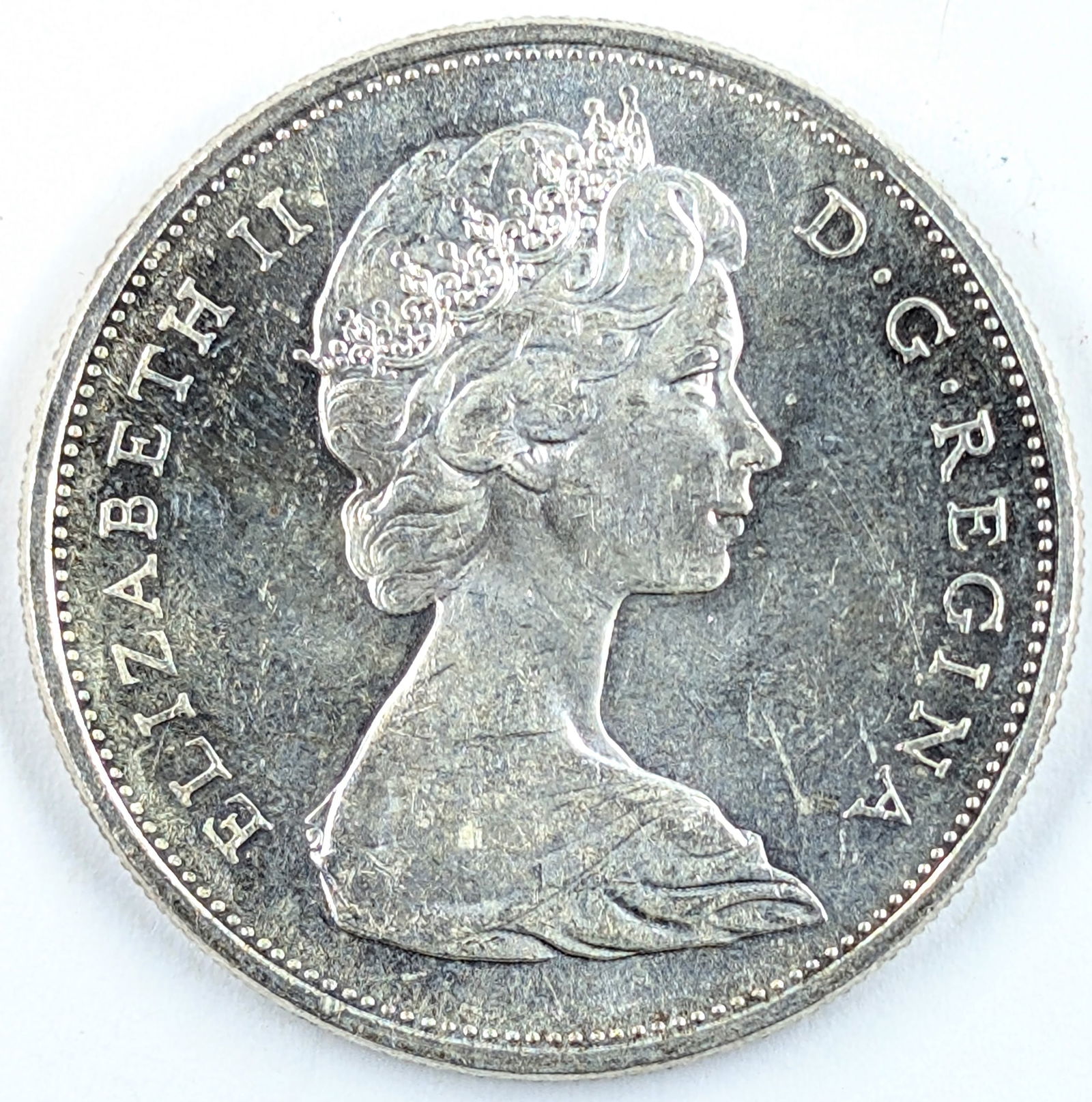 1965 Silver Canadian Dollar- 80% Silver/ BU - 2