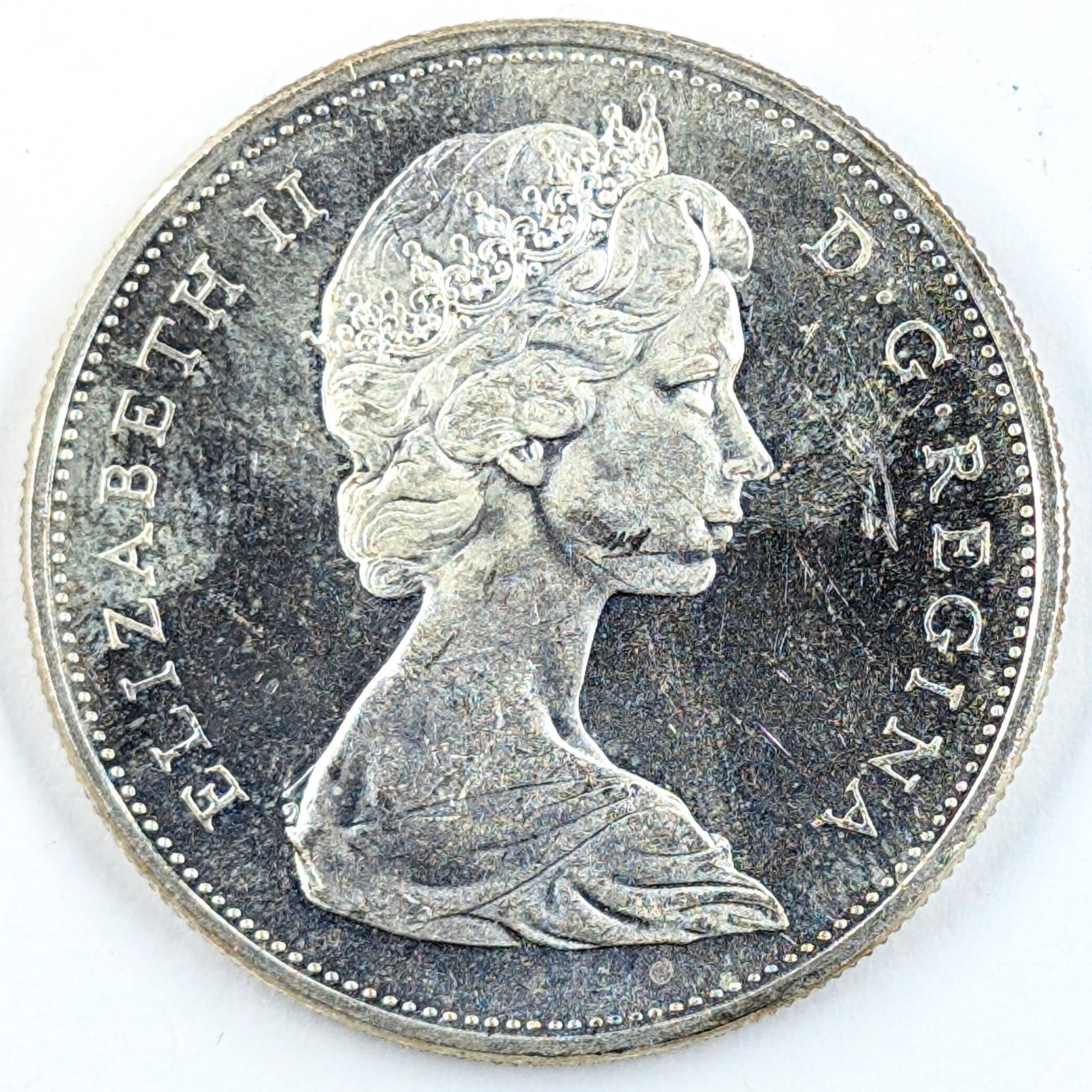 1965 Silver Canadian Dollar- 80% Silver/ BU - 2
