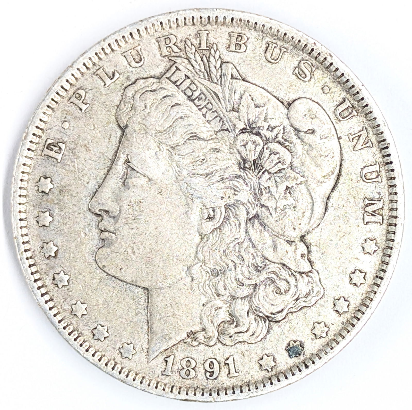 1891-O Morgan Silver Dollar: _ 
