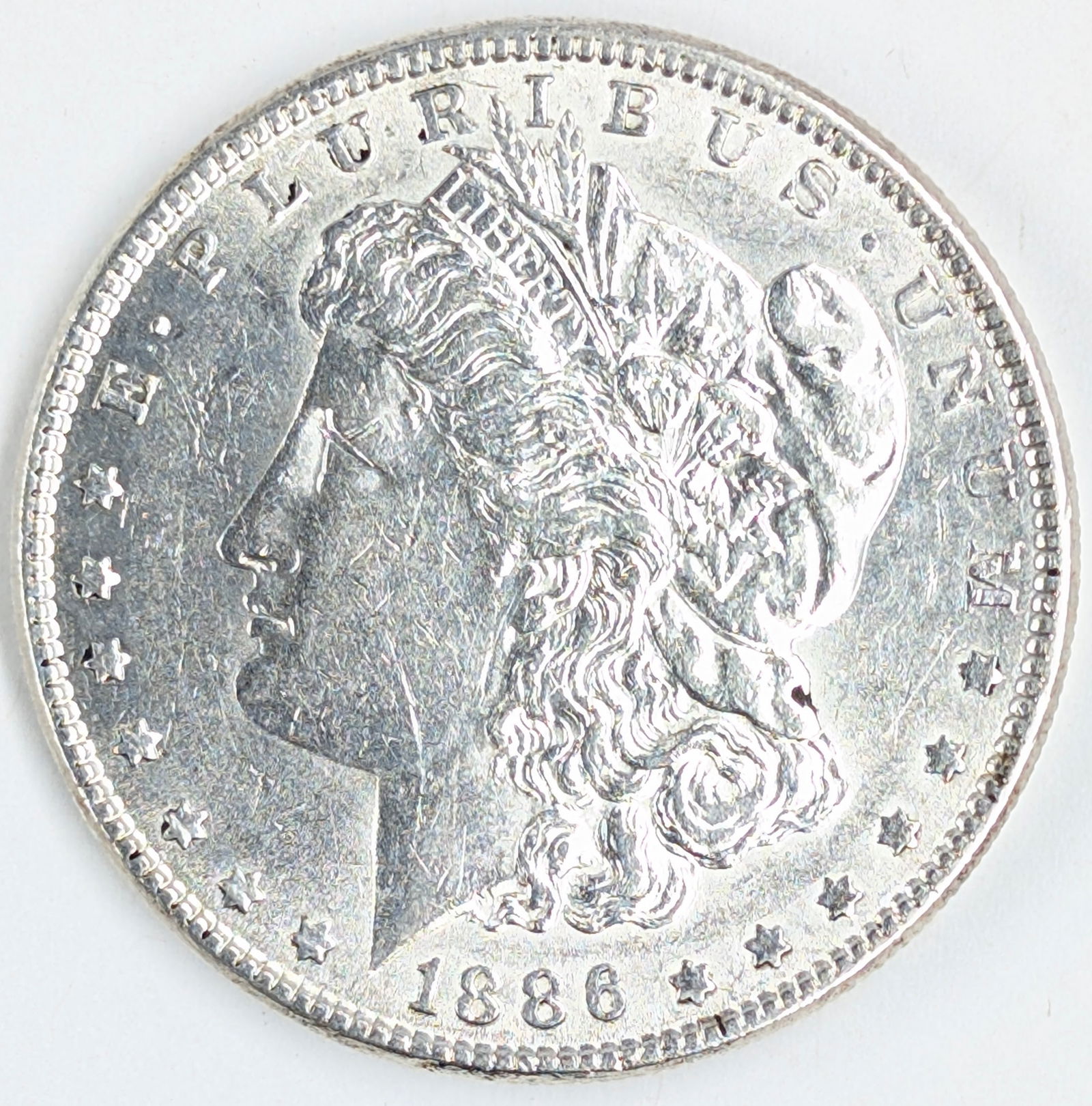 1886 Morgan Silver Dollar (1 of 2)