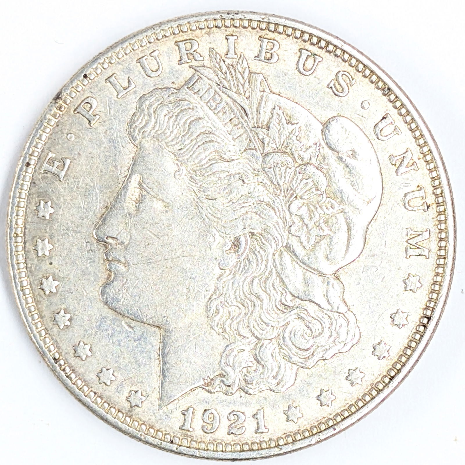 1921-D Morgan Silver Dollar: _ 