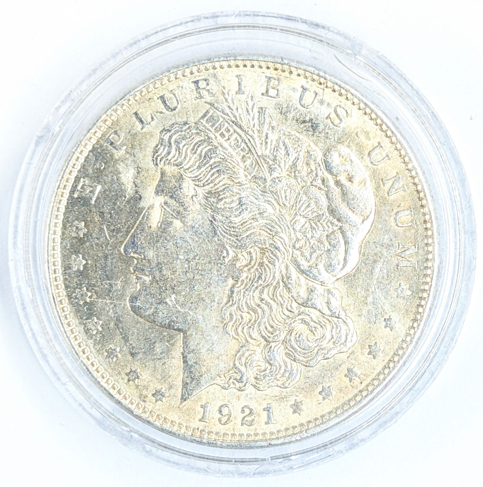1921 Morgan Silver Dollar: _ 