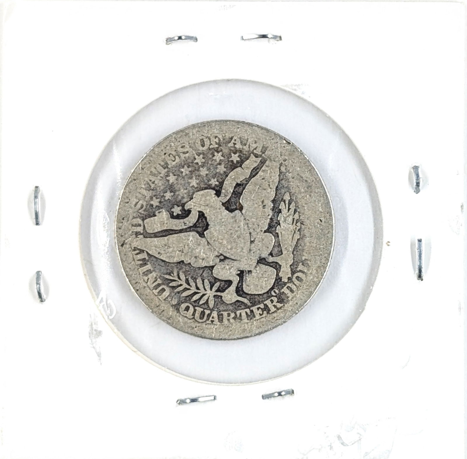 1908-O Silver Barber Quarter - 2
