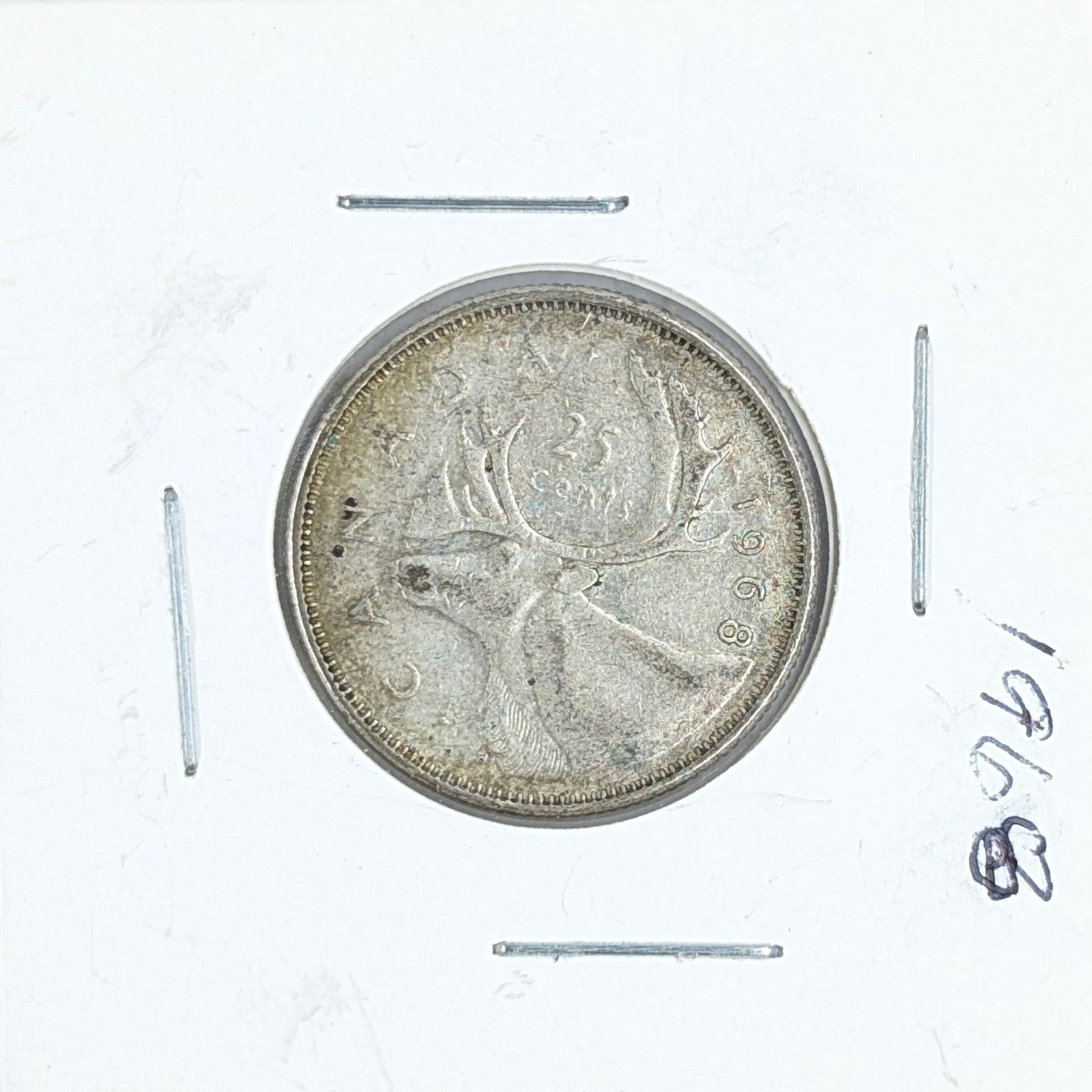 1968 Silver Canadian Quarter: _ 