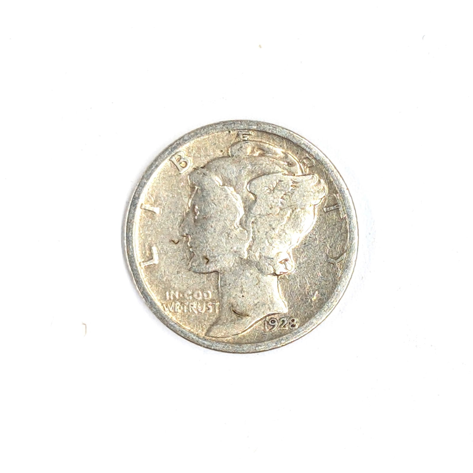 1928 Silver Mercury Dime (1 of 2)