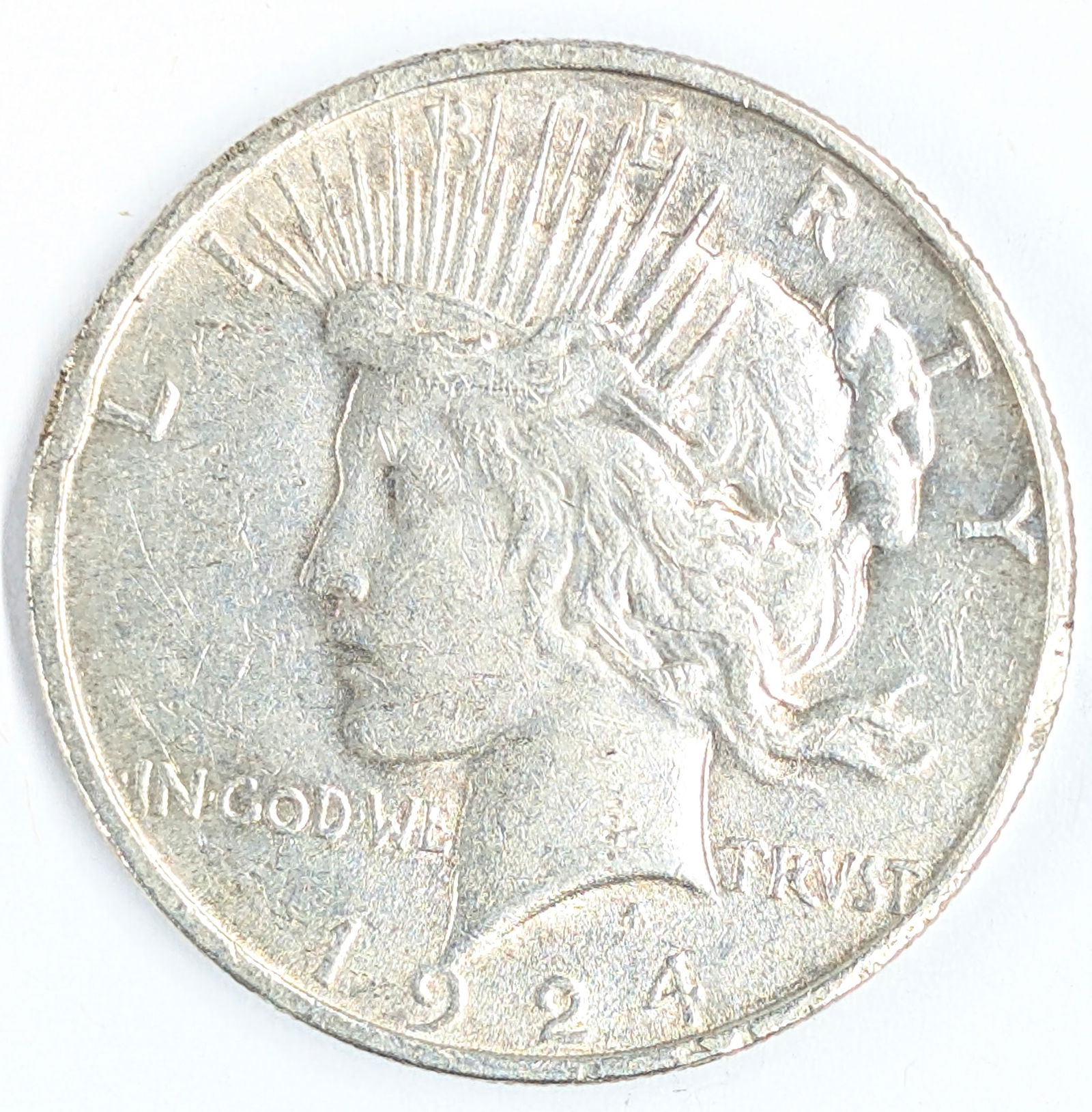 1924 Silver Peace Dollar (1 of 2)