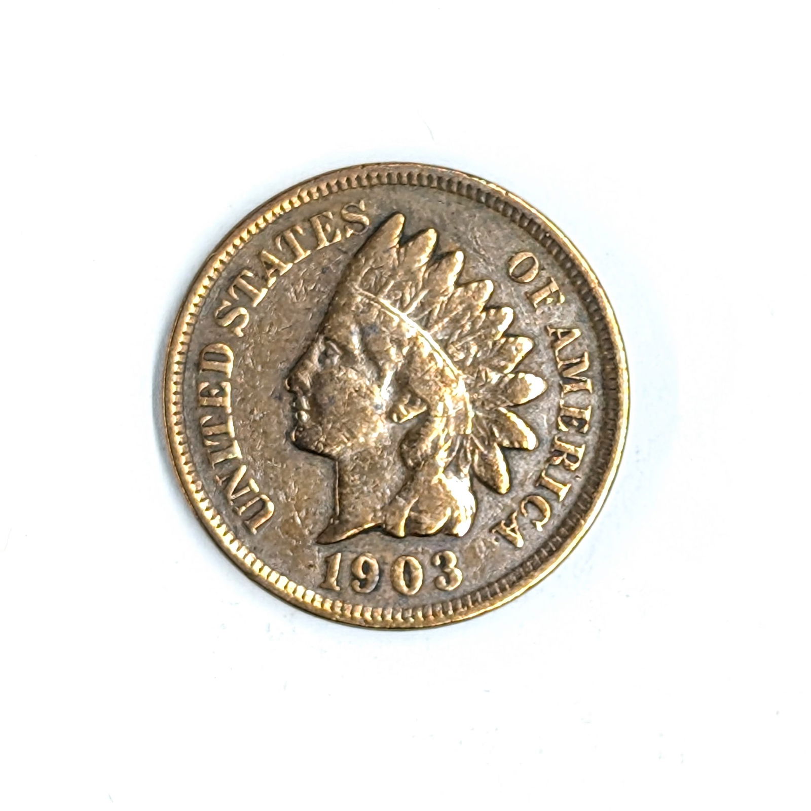 1903 Indian Head Cent: _ 