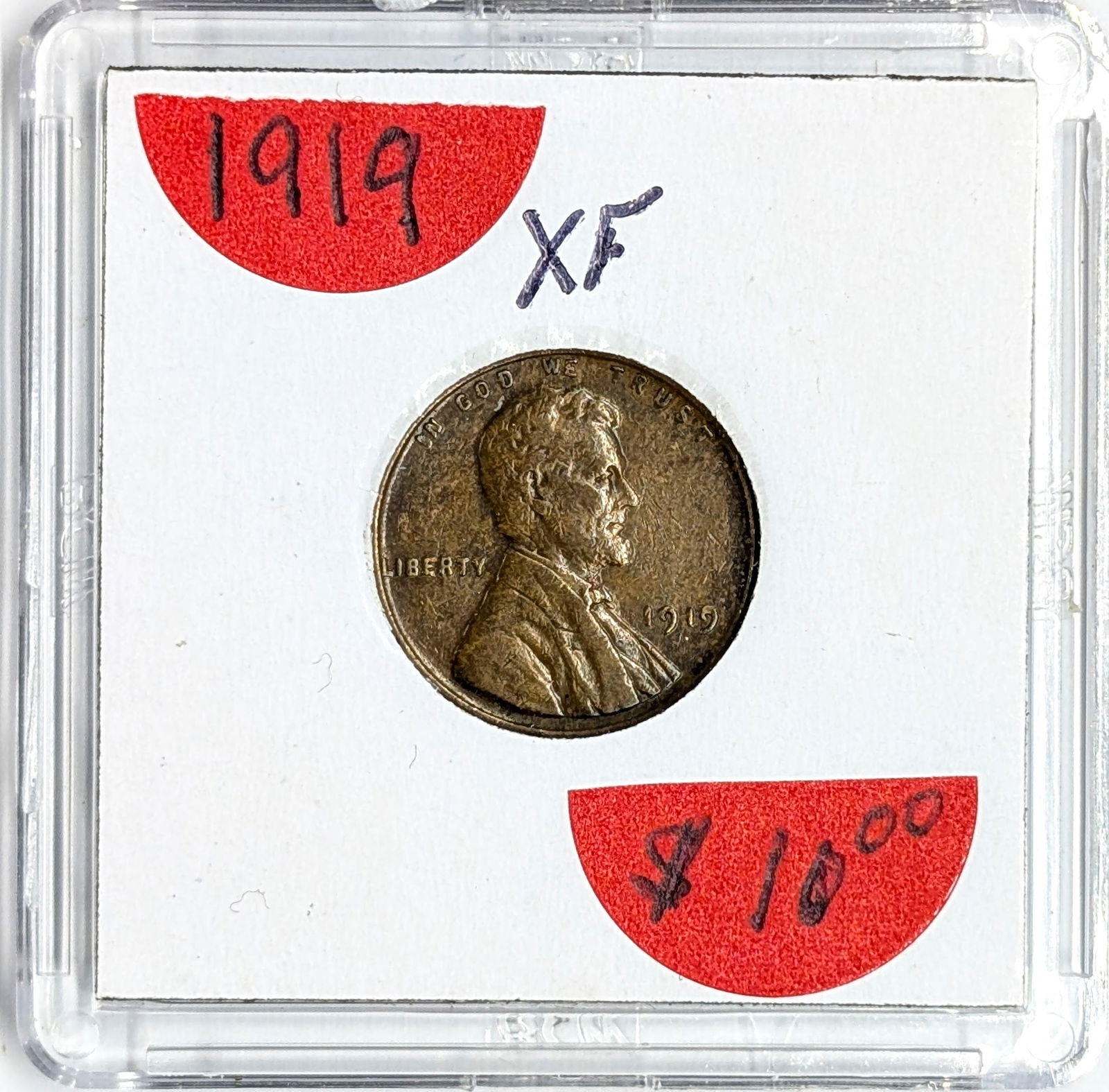1919 Wheat Cent - XF (1 of 2)