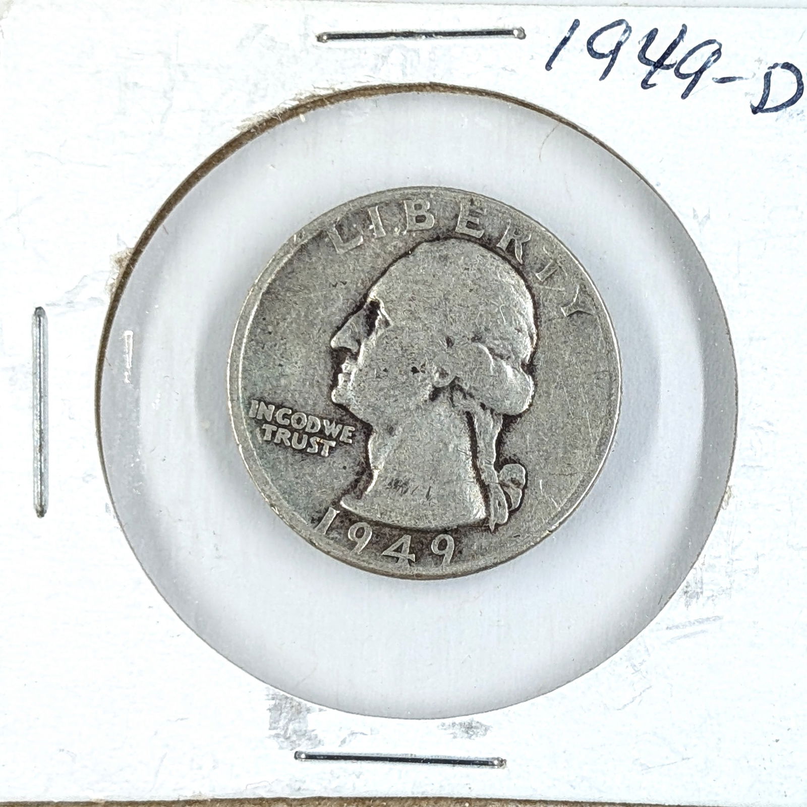 1949-D Silver Washington Quarter (1 of 2)