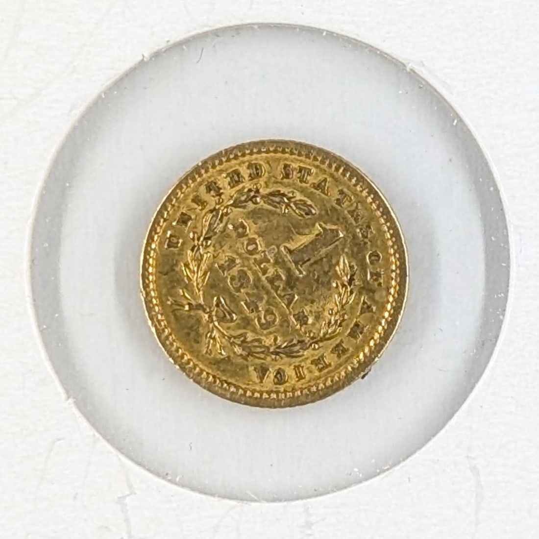 FEATURE 1849 Liberty Head Gold Dollar - AGW: 0.0484oz - 2