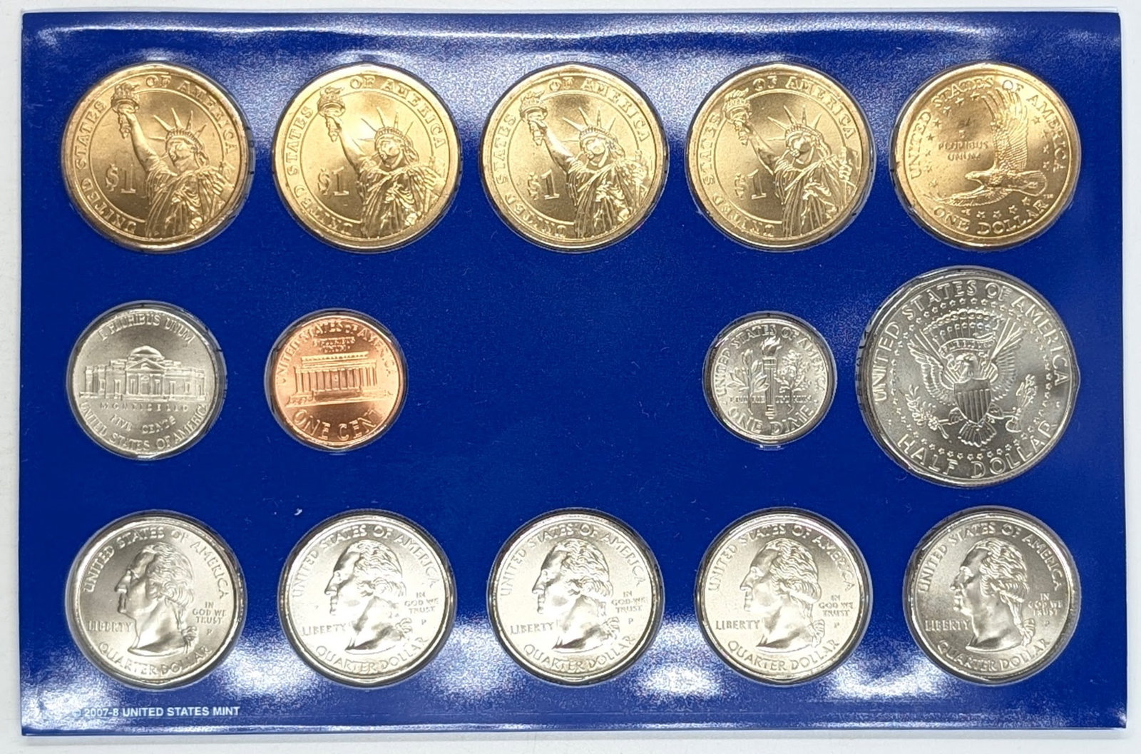 2008-P US Mint Uncirculated Coin Set - 2