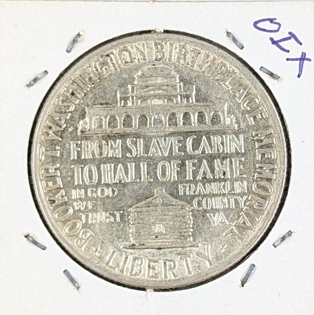 1946 Silver Booker T Washington Half Dollar - Uncirculated - 2