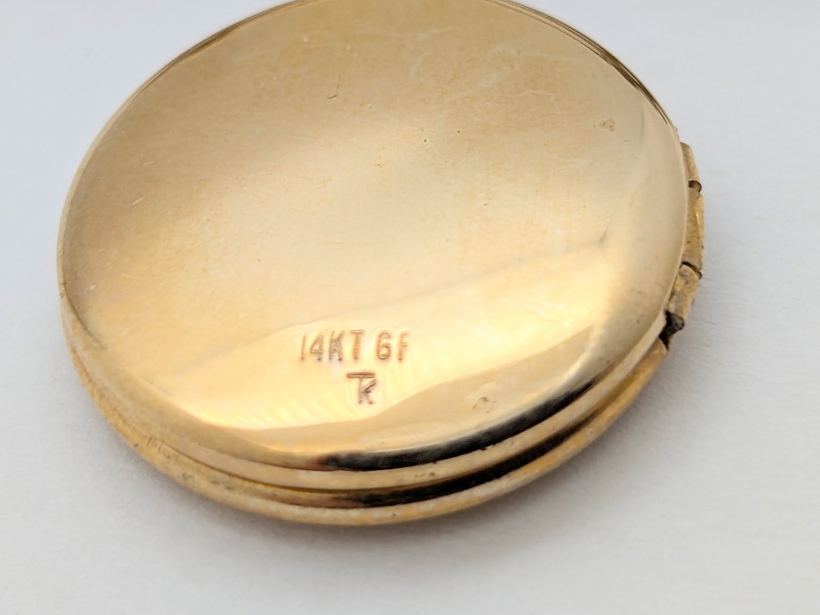 Vintage 14K Gold filled Bow w/ Locket Brooch by True-Kay w/ Original Box - 5