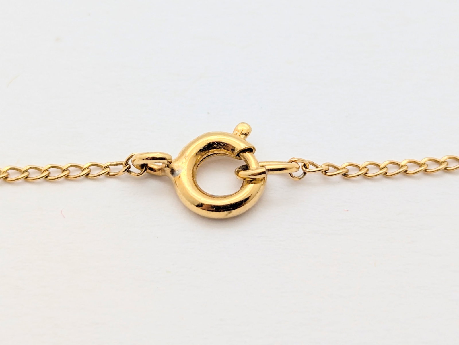 12K Gold filled Opal Drop Ladies Necklace - 6