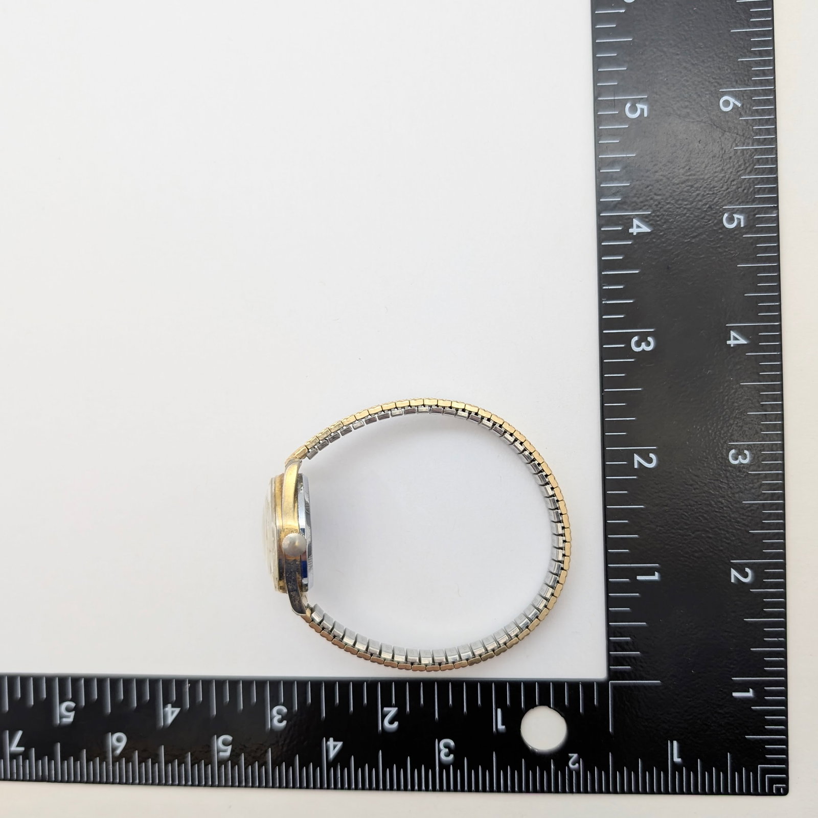 Vintage Manson Leaf Bezel Mechanical Swiss-made Ladies Watch - Works! - 5