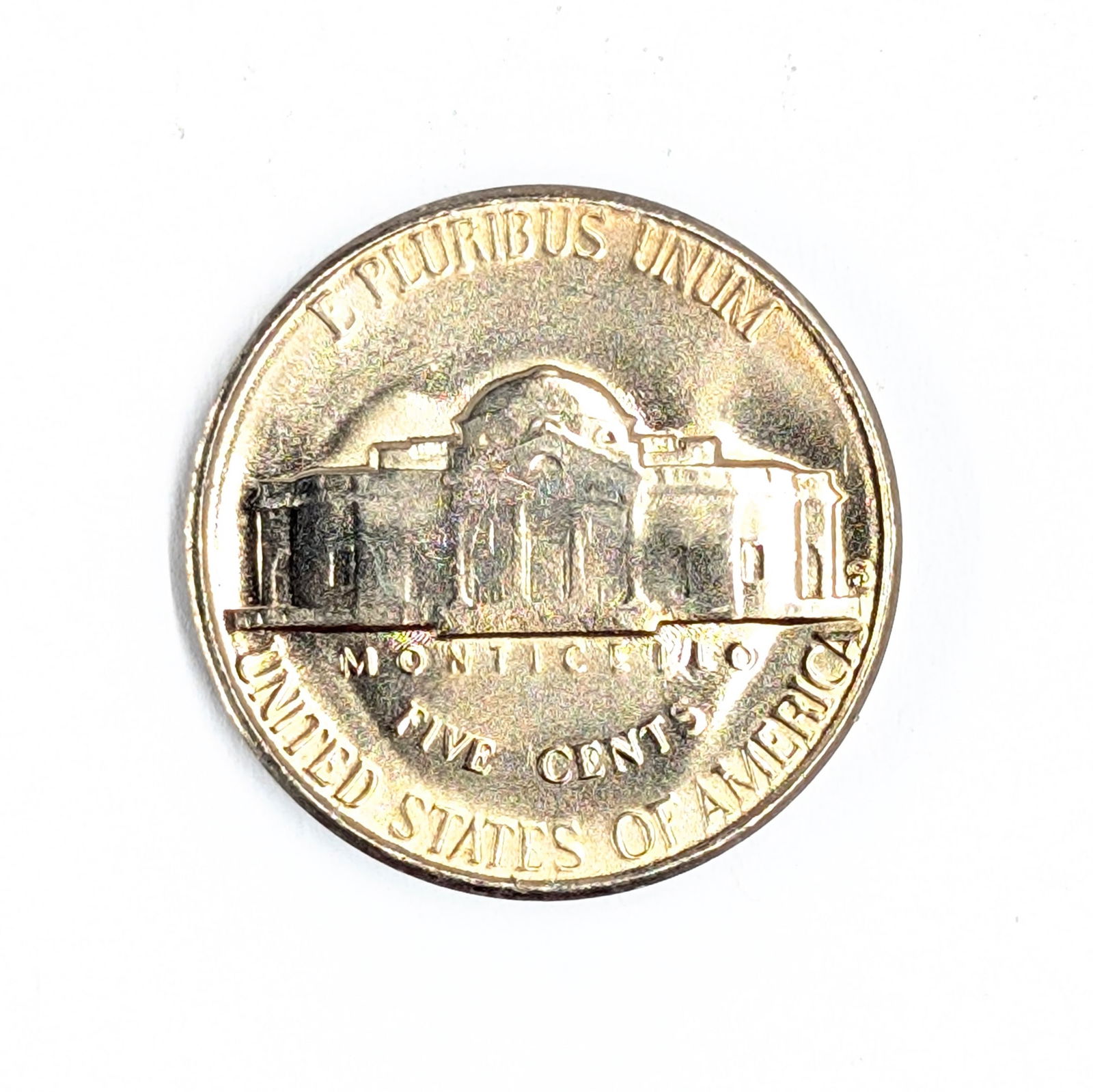 1954-S Jefferson Nickel - Toned, Uncirculated - 2