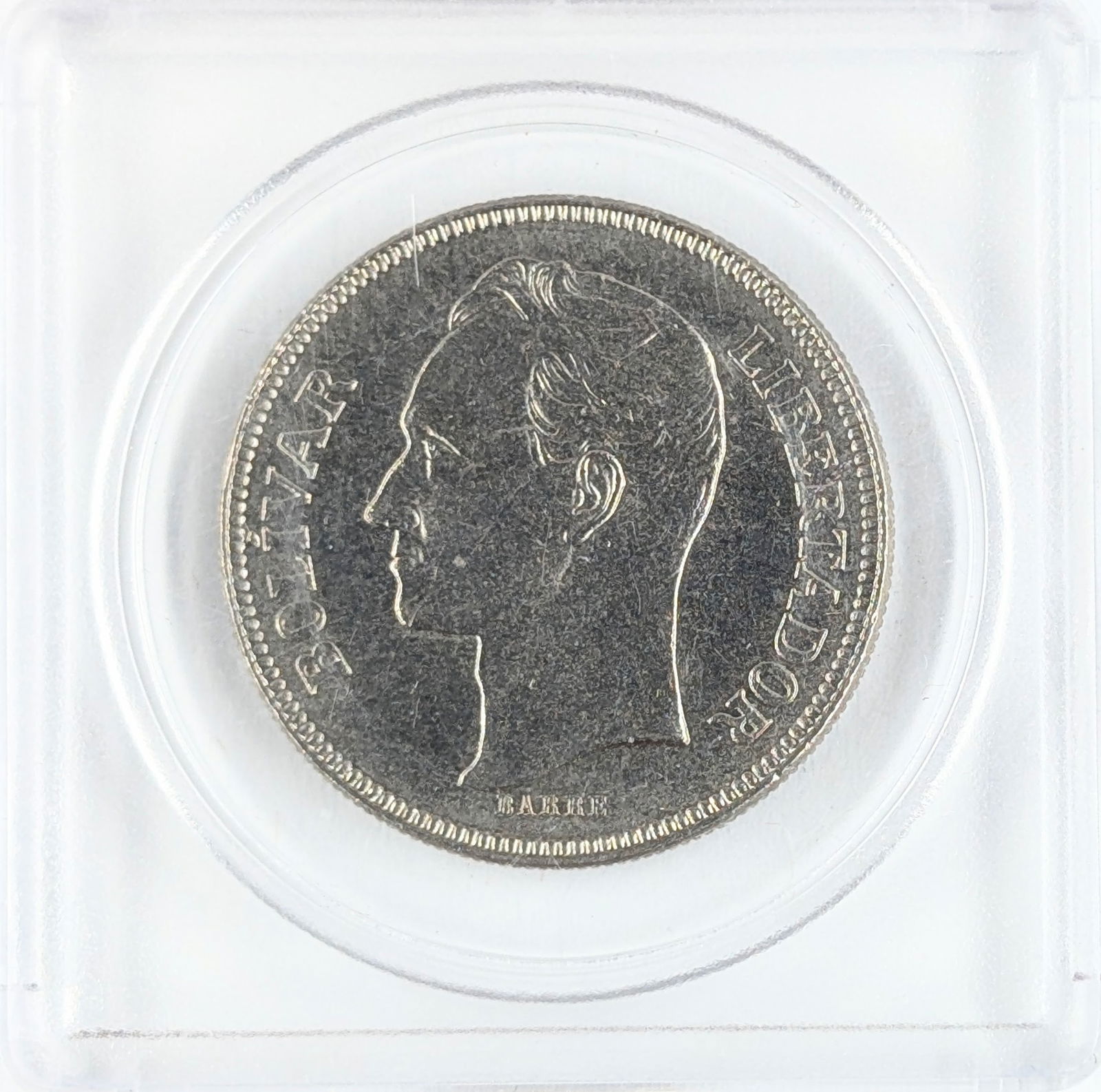 1973 Venezuela 5 Bolivares - AU - 2