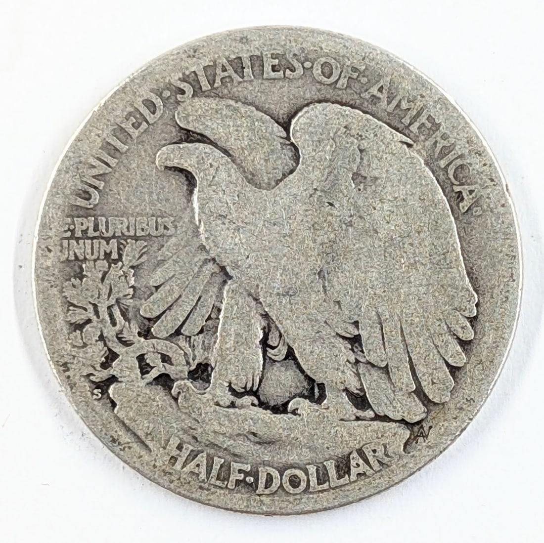 1918-S Silver Walking Liberty Half Dollar - KEY DATE - 2