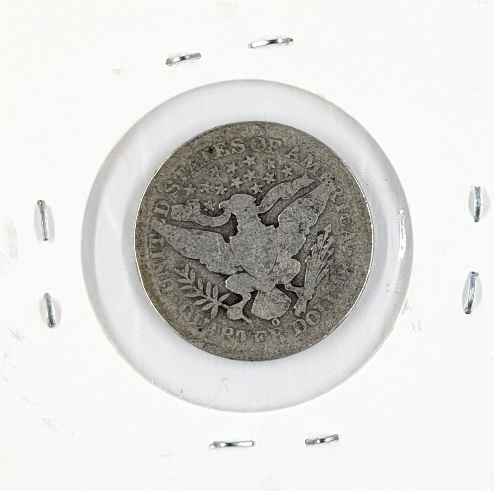 1892-O Silver Barber Quarter - 2