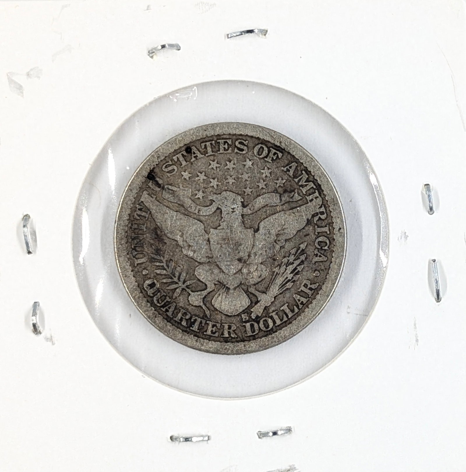 1894-S Silver Barber Quarter - 2