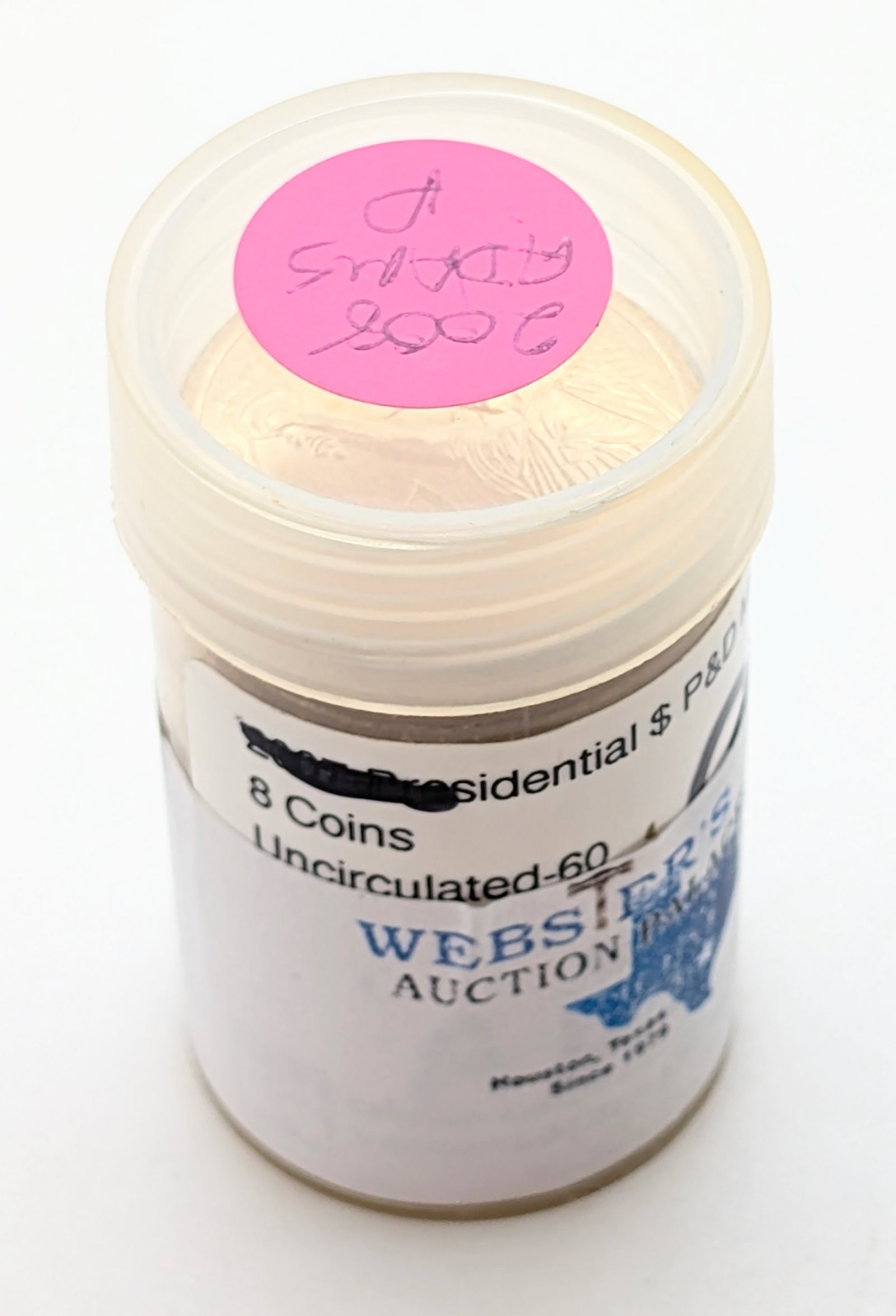 Tube of 25 - 2006-P John Quincy Adams Presidential Dollars - Uncirculated - 4