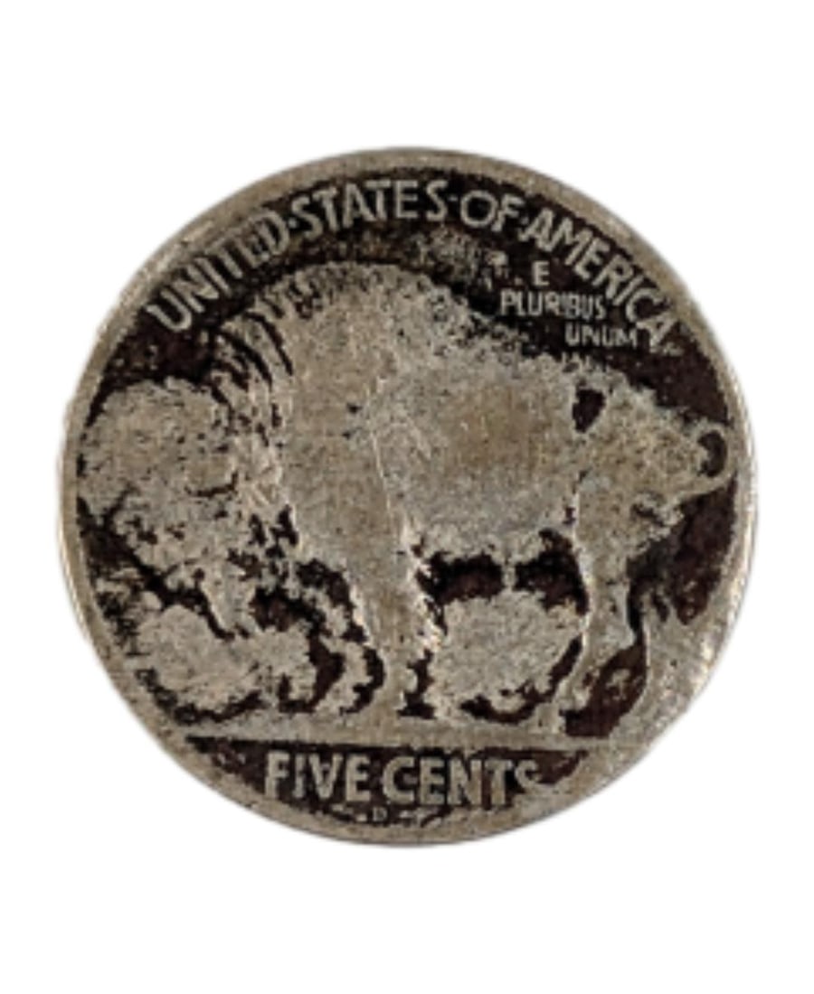 1919-D Buffalo Head Nickel - 2