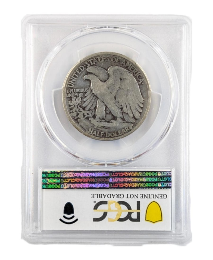 FEATURE PCGS 1921-D Silver Walking Liberty Half Dollar - 2