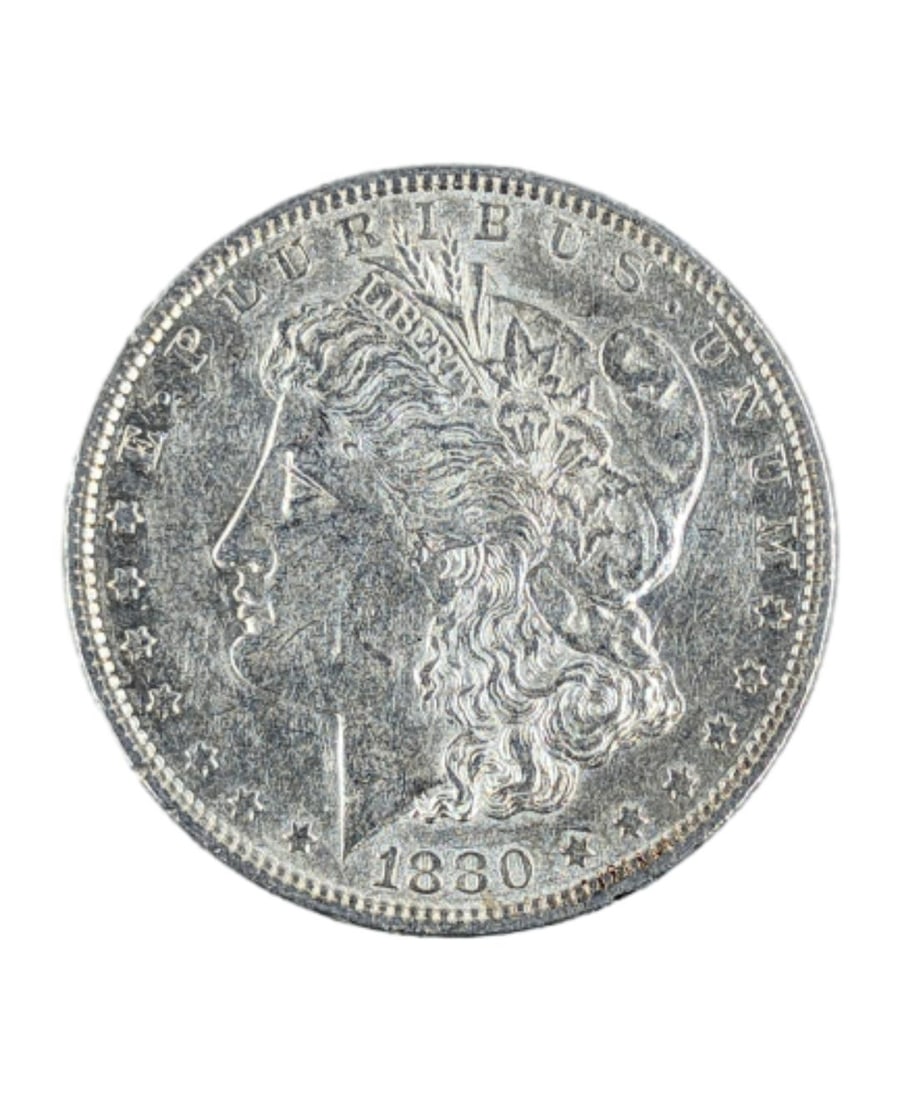 1880-O Morgan Silver Dollar- MS: _