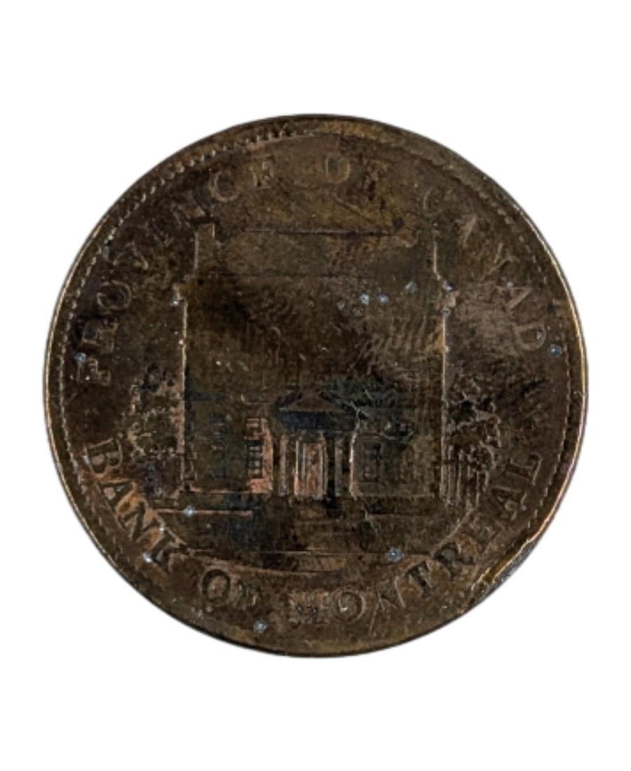 1844 Montreal Bank Token - 2