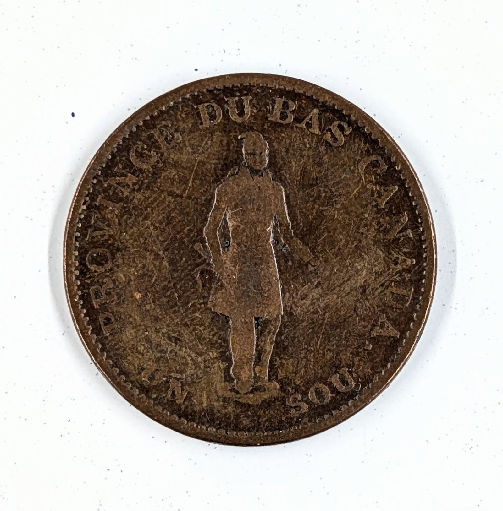 1837 Half Cent Montreal: _