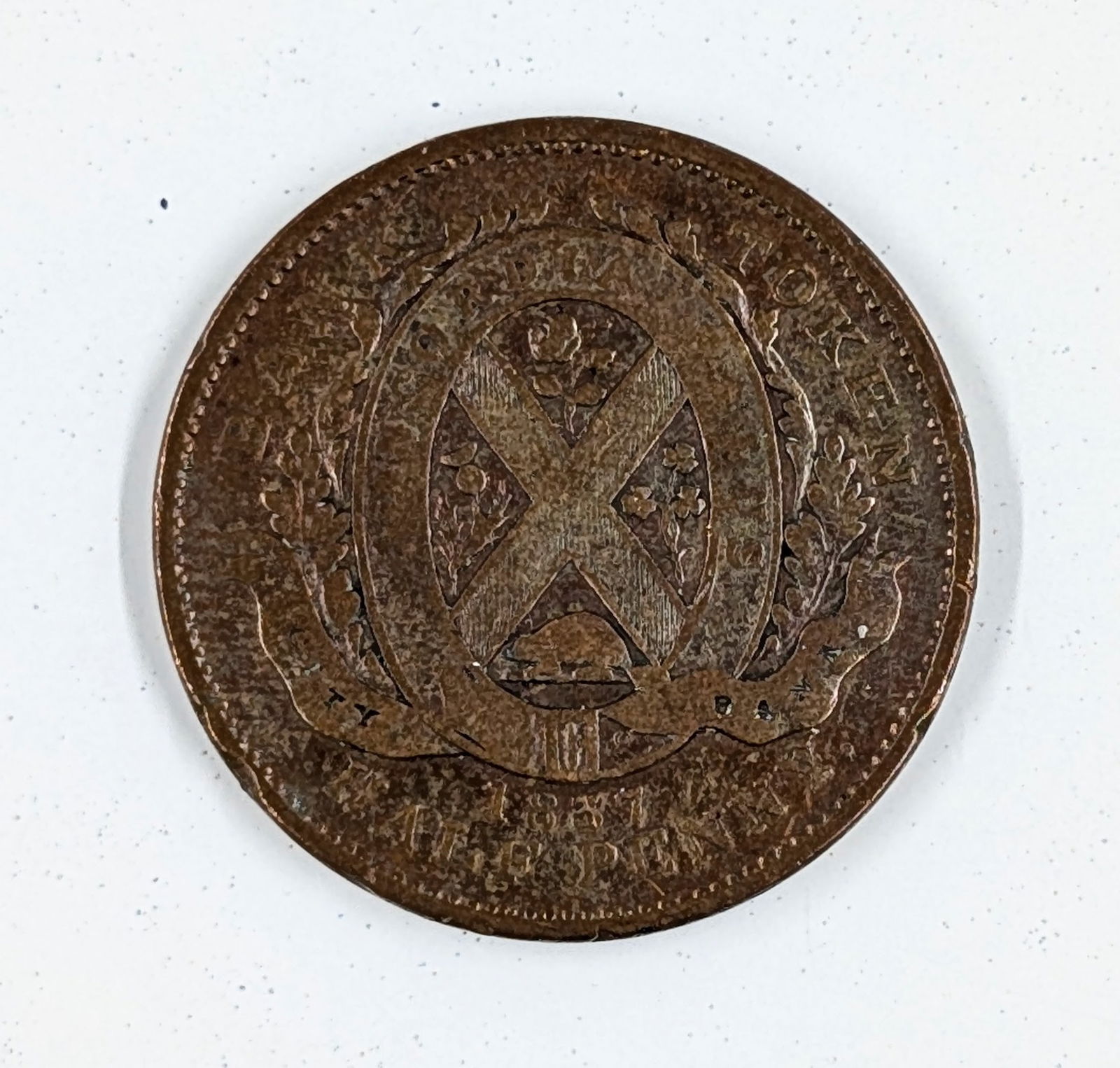 1837 Half Cent Montreal - 2