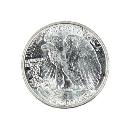 1945 Choice BU Walking Liberty Half Dollar - 2
