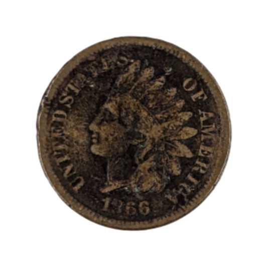 1866 Indian Head Cent - KEY Date: _ 