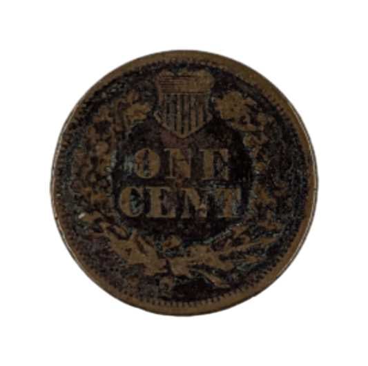 1866 Indian Head Cent - KEY Date - 4